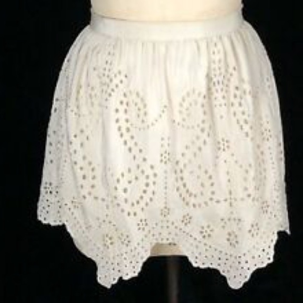 Ulla Johnson Eyelet Skirt